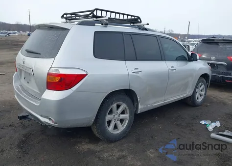 2010 Toyota Highlander Base V6 from USA, damaged, VIN 5TDZK3EH7AS007947